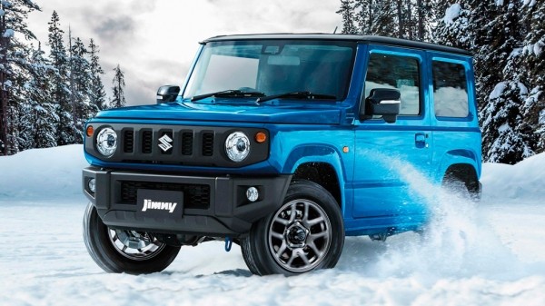 В Сети появились рендерные изображения четырехдверного пикапа Suzuki Jimny