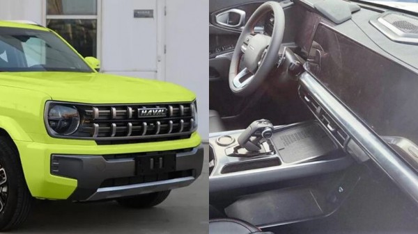 В Сети появился снимок салона нового кроссовера Haval Cool Dog