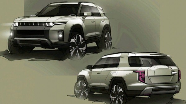 Фотошпионы засекли кроссовер SsangYong J100 почти без камуфляжа