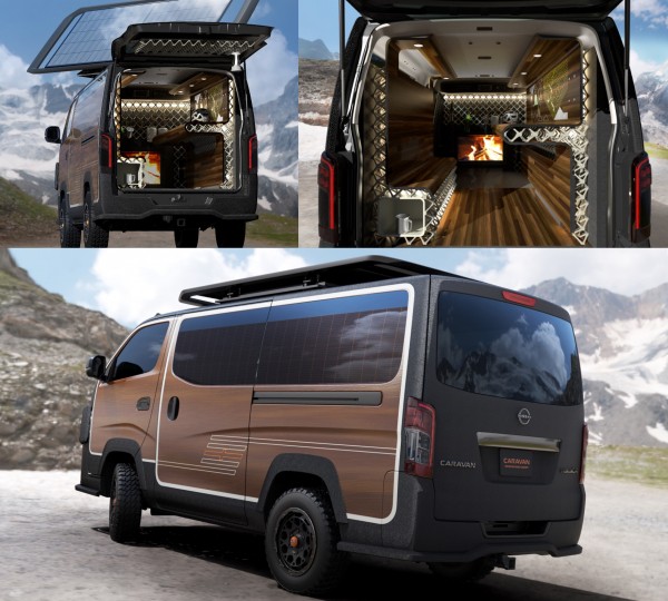 Nissan построил два концепта на основе вэна NV350