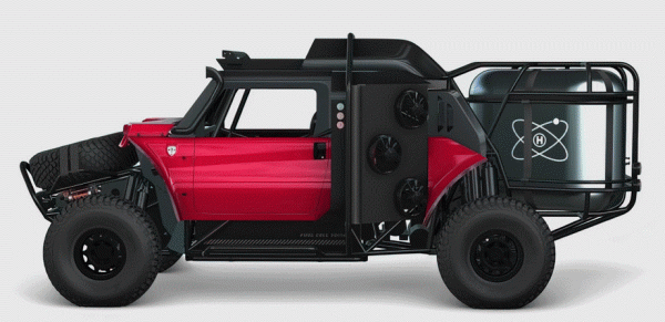 Для багги SCG Boot спроектирована версия на водороде