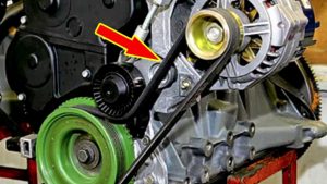Лада Калина: натяжитель ремня генератора, проверка и замена