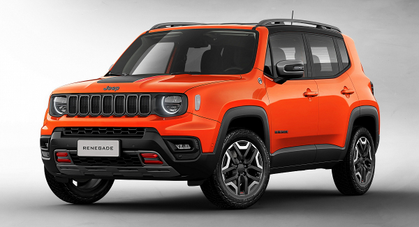Внедорожник Jeep Renegade 2022 года с обновленным дизайном раскрылся в Бразилии Внедорожник Jeep Renegade 2022 года с обновленным дизайном раскрылся в Бразилии