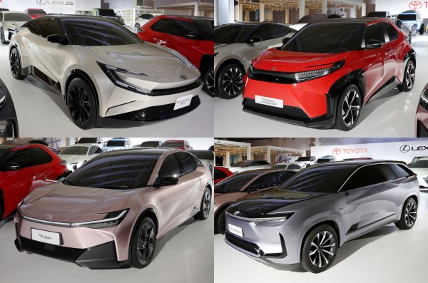 Toyota и Lexus показали 16 электрокаров на одном брифинге Toyota и Lexus показали 16 электрокаров на одном брифинге