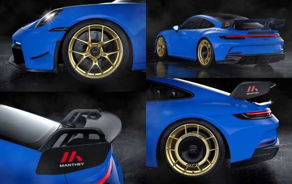 Porsche 911 GT3 получил пакет в Manthey-Racing