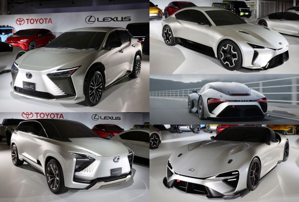 Toyota и Lexus показали 16 электрокаров на одном брифинге Toyota и Lexus показали 16 электрокаров на одном брифинге