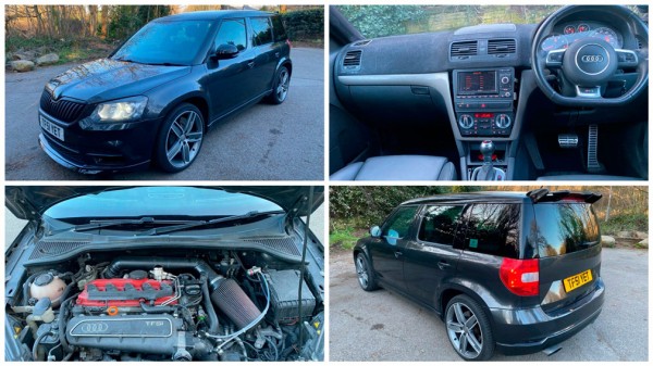 На продажу выставили Skoda Yeti с 500-сильным двигателем от Audi RS 3