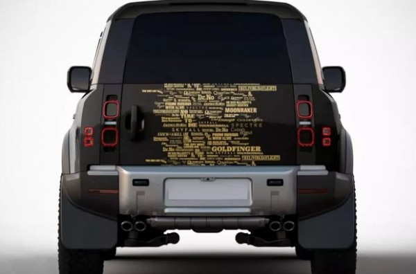 Land Rover Defender присвячений Джеймсу Бонду