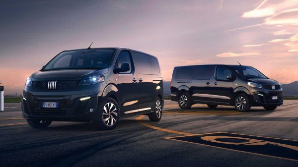 Компания Fiat представила электрический фургон E-Ulysse 2022 модельного года