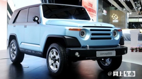 Концерн BAIC готовит новый большой внедорожник