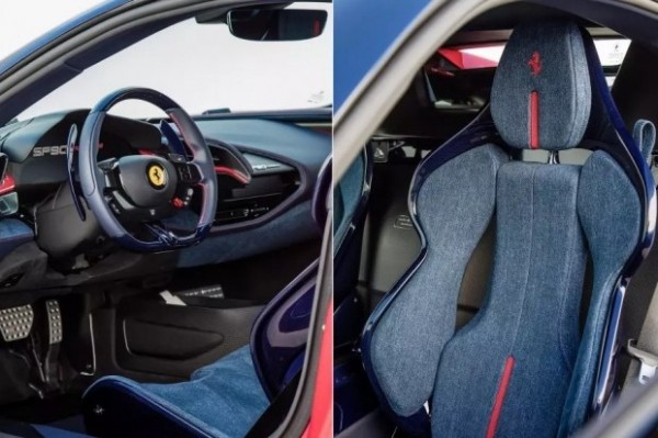 Суперкар Ferrari SF90 оснастили унікальним салоном