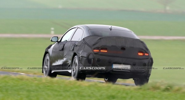 Hyundai Ioniq 6 2023 года сфотографировали на тестах с новым спортивным бампером