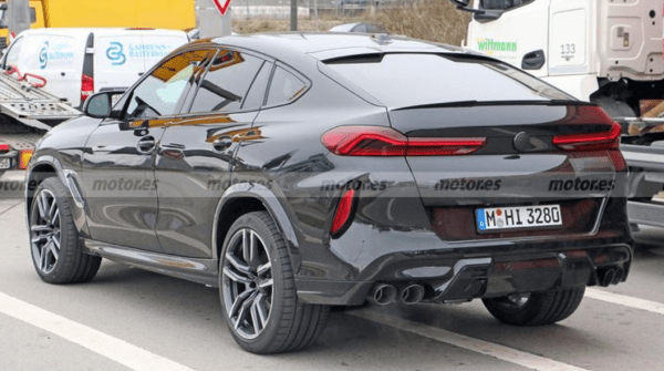 В Сети появились первые фото обновленного кросс-купе BMW X6 M 2023 года 