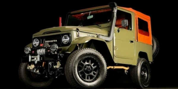 Унікальний рестомод позашляховика Toyota Land Cruiser