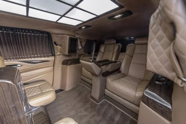 AddArmor перетворив Cadillac Escalade на броньований офіс на колесах