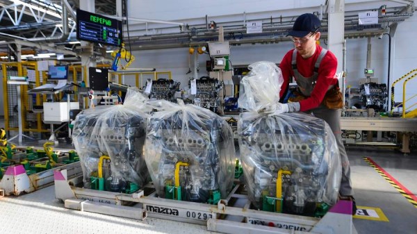 &laquo;Мазда Соллерс&raquo; договаривается о возобновлении поставок комплектующих на завод в РФ
