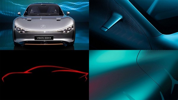 Компания Mercedes-Benz опубликовала новый тизер электрического Vision AMG