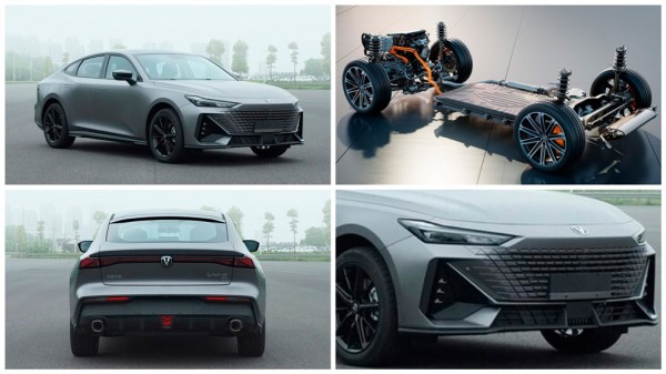 Changan выпустит гибридный лифтбек Uni-V с расходом 1,6 литра на 100 километров