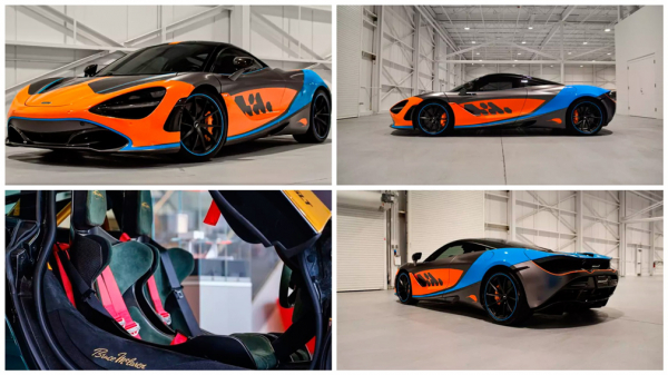 Компания McLaren подготовила особый 720S посвященный гонке Формула-1 в Майами