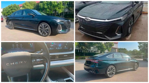 Фотошпионы заметили Chery Arrizo 8 без камуфляжа