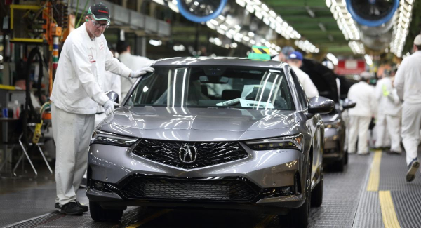 На заводе в Огайо стартовало производство Acura Integra 2023 года На заводе в Огайо стартовало производство Acura Integra 2023 года