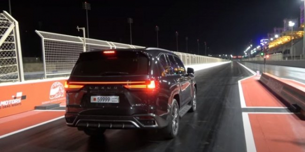 Найшвидший Lexus LX у світі проїхав 1/4 милі за 12,8 секунди