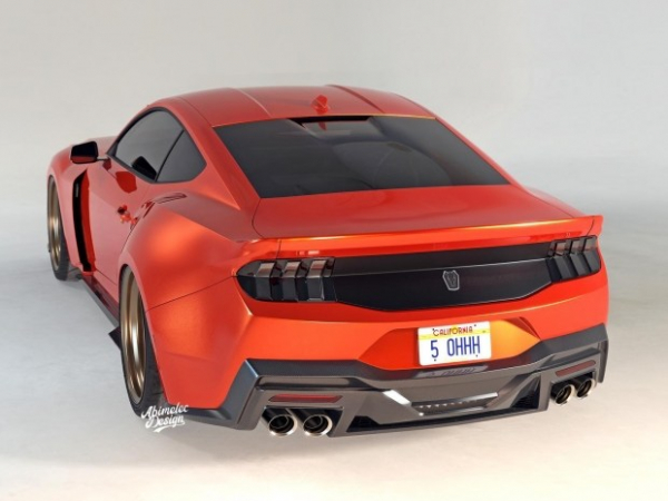 Ford Mustang Dark Horse представлено на перших рендерах Ford Mustang Dark Horse представлено на перших рендерах