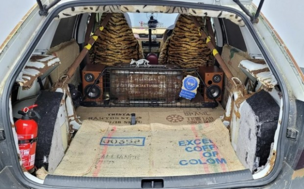 Skoda Rapid перетворили на іржавого монстра