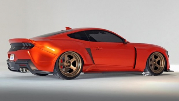 Ford Mustang Dark Horse представлено на перших рендерах Ford Mustang Dark Horse представлено на перших рендерах