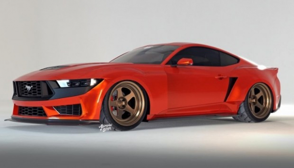 Ford Mustang Dark Horse представлено на перших рендерах Ford Mustang Dark Horse представлено на перших рендерах