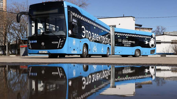 Москва начнет закупать электробусы-&laquo;гармошки&raquo; в 2023 году
