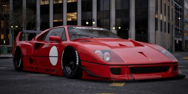 Японці представили неймовірний тюнінг для Ferrari F40