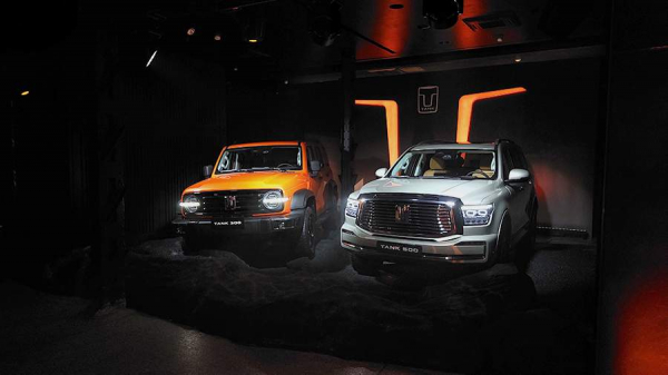 Стала известна дата старта продаж внедорожников Tank
