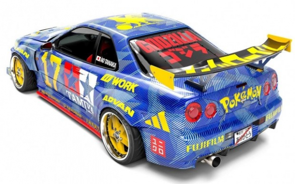 Японському футболісту присвятили ексклюзивний Nissan GT-R