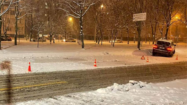 Сбитая Mercedes девочка была госпитализирована в тяжелом состоянии
