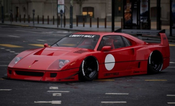 Японці представили неймовірний тюнінг для Ferrari F40