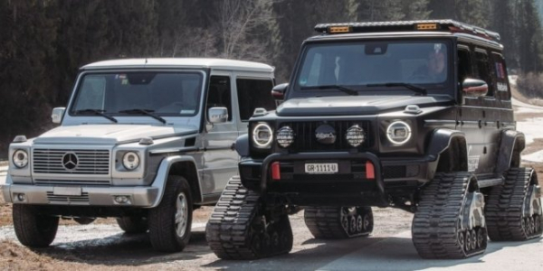 Mercedes-Benz G-Class отримав дуже нестандартну модифікацію