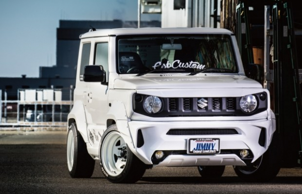 Японські тюнери показали яскраві варіанти доопрацювання Suzuki Jimny