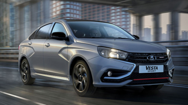 На АВТОВАЗе собрали первую рестайлинговую LADA Vesta Sport