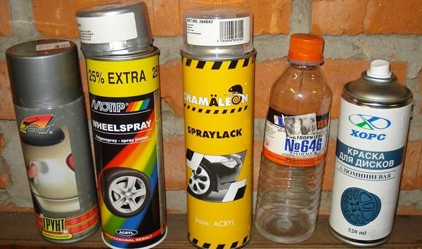 Чем качественно покрасить старые диски