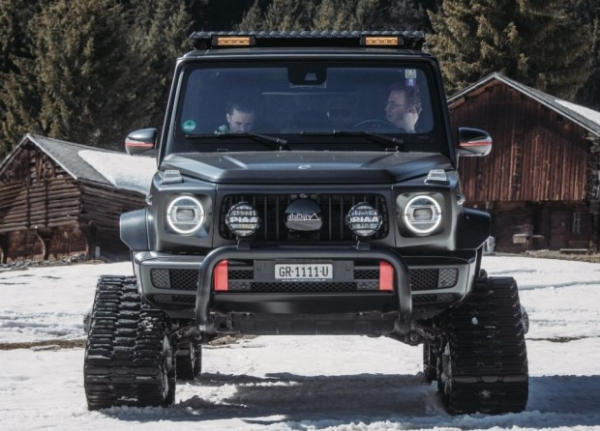 Mercedes-Benz G-Class отримав дуже нестандартну модифікацію