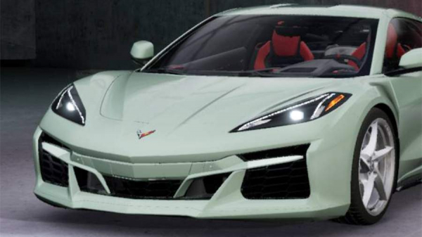Chevrolet случайно засветила новый Corvette E-Ray Hybrid 2024 года

