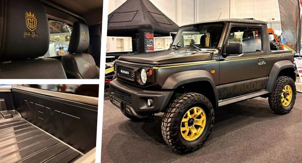 Тюнер Z.Mode превратил внедорожник Suzuki Jimny в маленький пикап с турбонаддувом