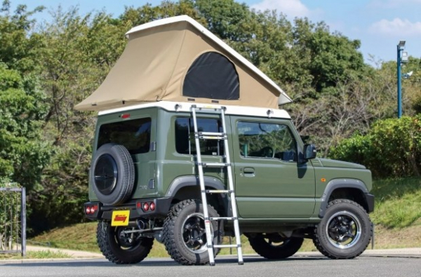 Suzuki Jimny перетворили на мініатюрний будинок на колесах Suzuki Jimny перетворили на мініатюрний будинок на колесах