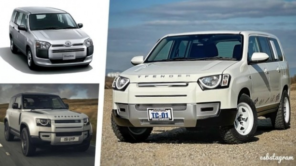 Найдоступніший кросовер Toyota &laquo;схрестили&raquo; з Land Rover Defender