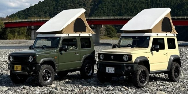 Suzuki Jimny перетворили на мініатюрний будинок на колесах Suzuki Jimny перетворили на мініатюрний будинок на колесах
