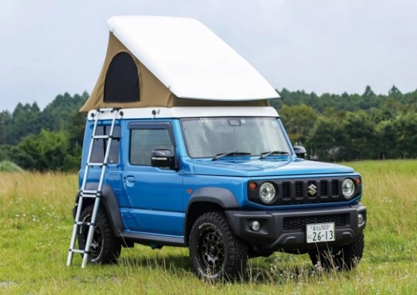 Suzuki Jimny перетворили на мініатюрний будинок на колесах Suzuki Jimny перетворили на мініатюрний будинок на колесах