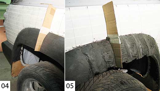 Изготовление и выбор расширителей арок