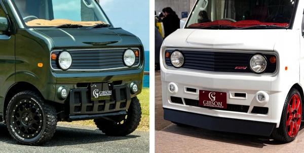 Компактный фургонам Suzuki очень идет передняя часть от спортивного Camaro 