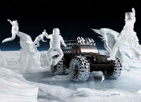 У Лондоні компанія Mercedes-Benz презентувала концепт «зимової» версії позашляховика G-Class У Лондоні компанія Mercedes-Benz презентувала концепт «зимової» версії позашляховика G-Class